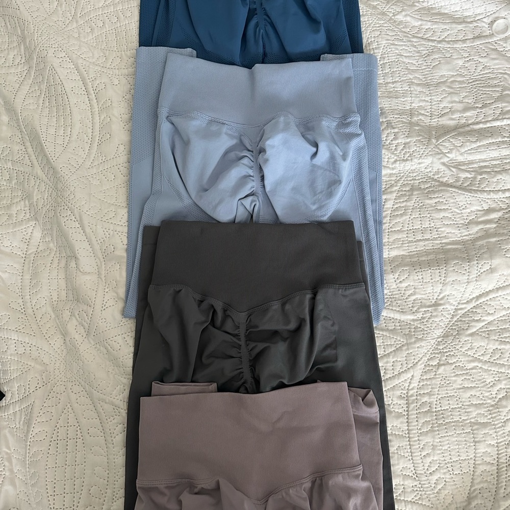 SUUKSESS Hight Waist Leggings - set of 4 MEDIUM